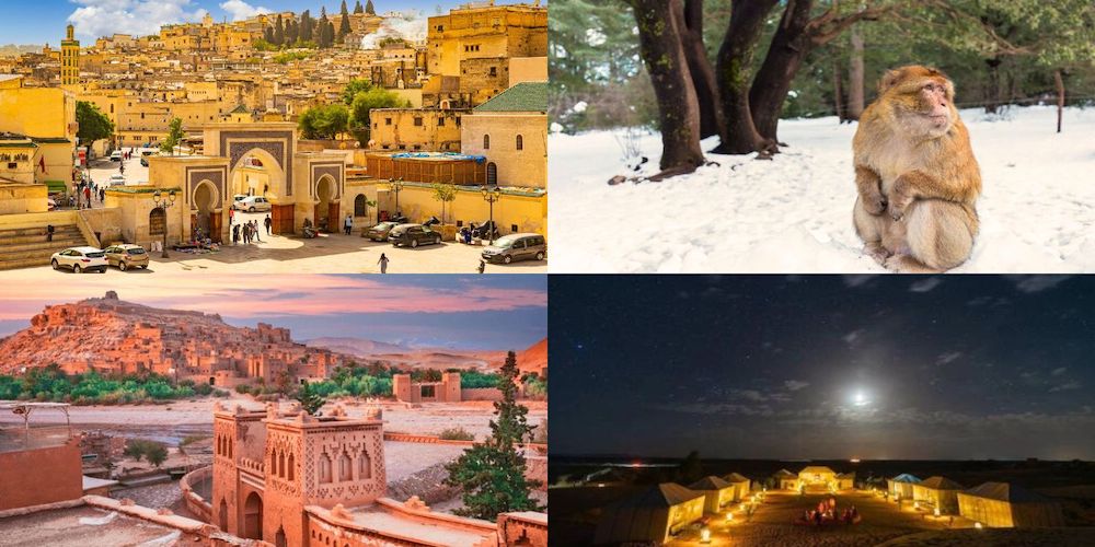 4-Day Desert Tour from Fes to Marrakech via Merzouga