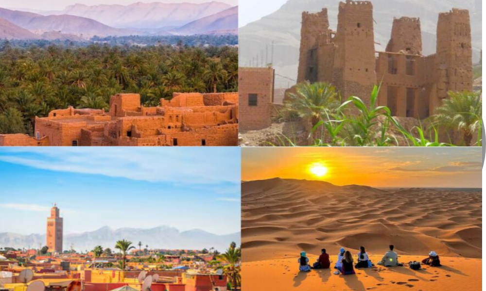 5-day Marrakech to Merzouga desert tour with camel trek, luxury camp, kasbahs, and sand dunes