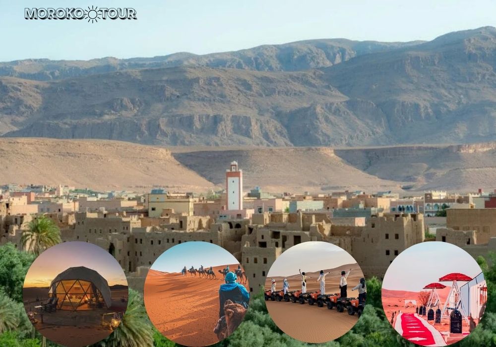 4 Days Desert Tour from Marrakech to Fes via Merzouga – Sahara camel trek and desert camp