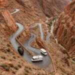 Scenic road through Todgha Gorge during the 3 Days Desert Tour from Fes to Marrakech via Merzouga